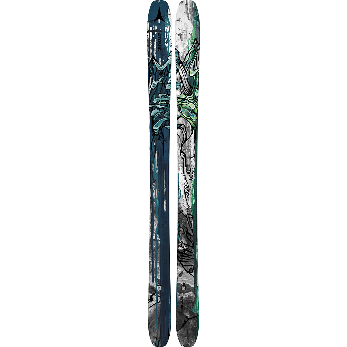 直送商品 Atomic Bent ski freeride 100 スキー